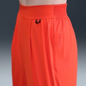 Nike 24.7 Dri-FIT Wide Leg Training Pants Orange Athleisure Women’s M